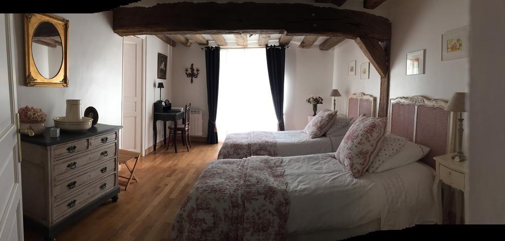 B&B Les Agapanthes Gasny Habitación foto